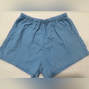 Abercrombie & Fitch Light Blue Lounge Shorts
